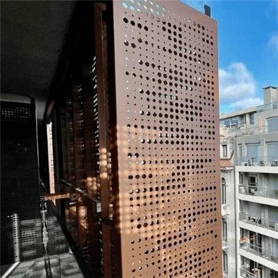 Per a què serveix un panell de metall perforat Corten?